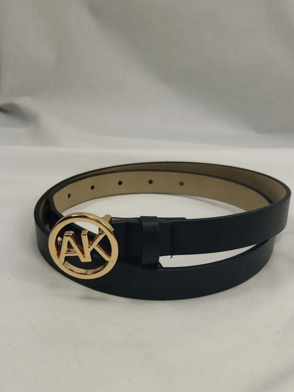 AK Black Belt with Gold Hardware